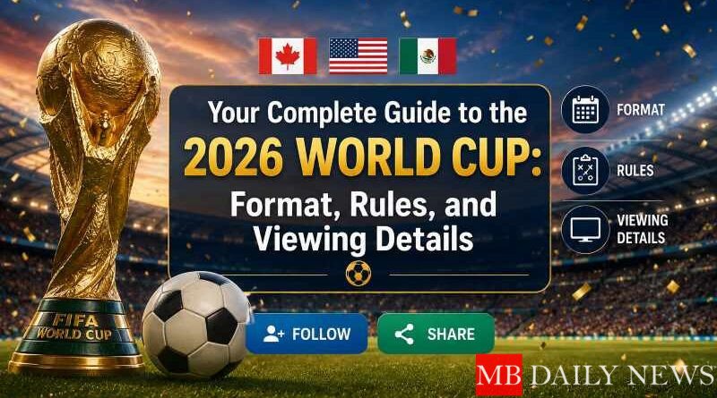 Your Complete Guide to the 2026 World Cup: Format, Rules, and Viewing Details