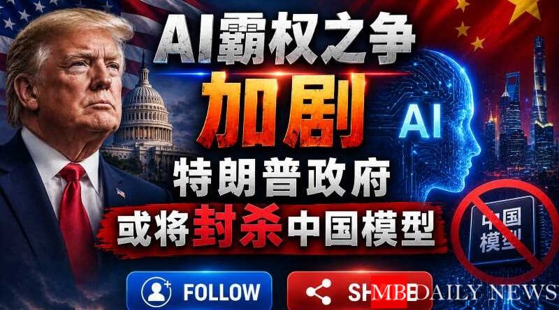 AI霸权之争加剧，特朗普政府或将封杀中国模型