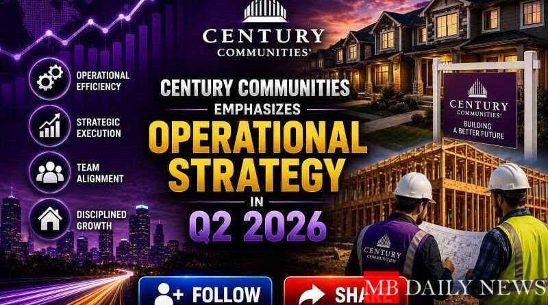 Century Communities Emphasizes Operational Strategy in Q2 2026