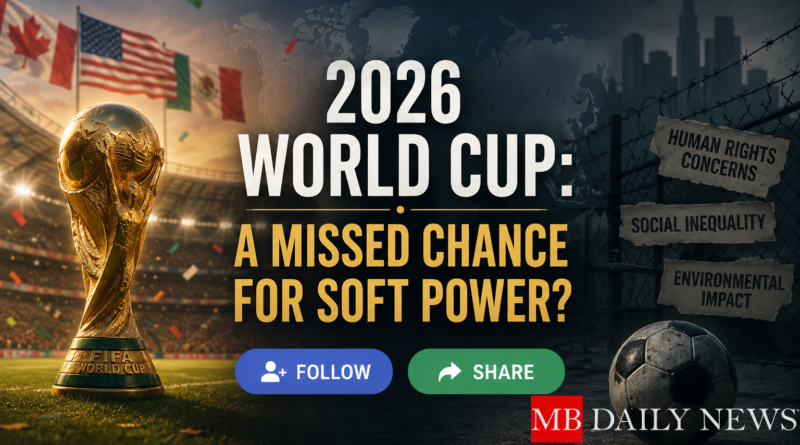 2026 World Cup: A Missed Chance for Soft Power?