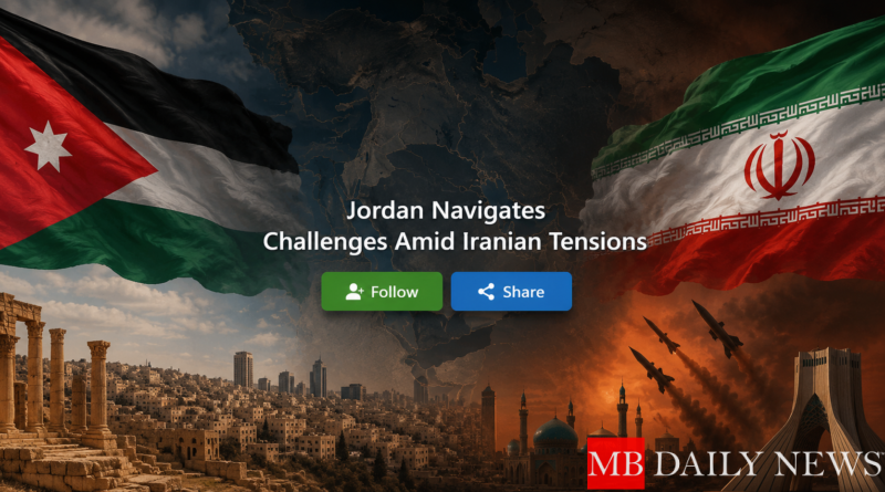 Jordan finds itself in a precarious position as Iranian tensions escalate in the region. The kingdom must balance its diplomatic relations while addressing security concerns.