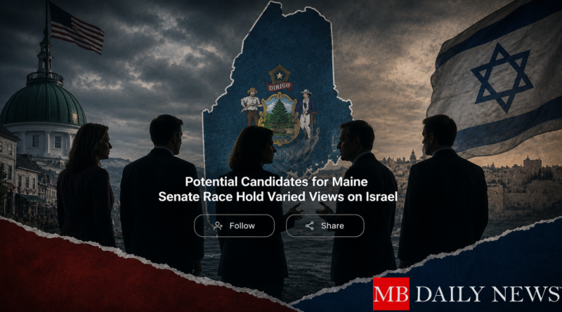 Potential Candidates for Maine Senate Race Hold Varied Views on Israel