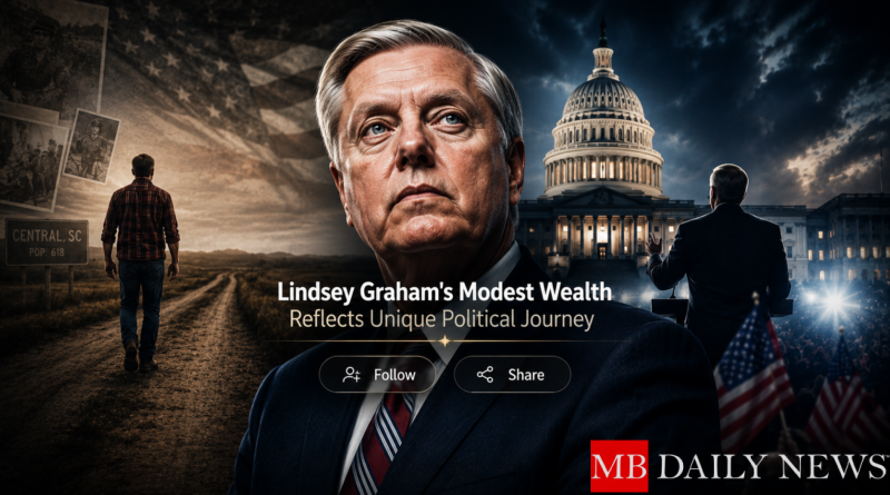 Lindsey Graham's Modest Wealth Reflects Unique Political Journey