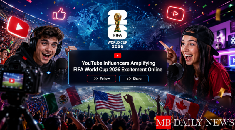 YouTube Influencers Amplifying FIFA World Cup 2026 Excitement Online