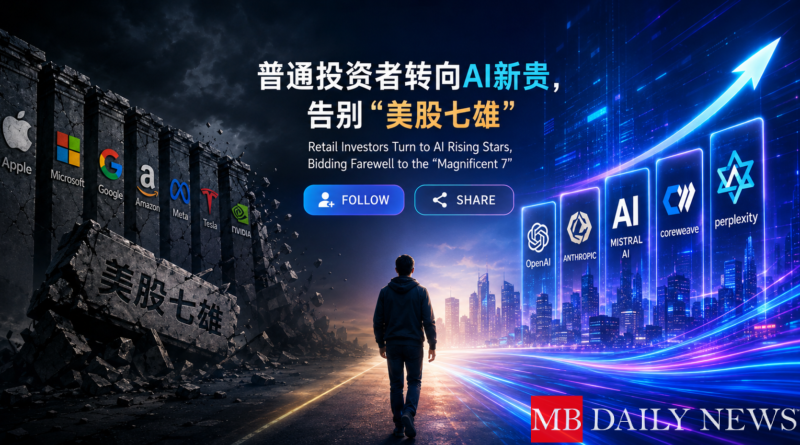 普通投资者转向AI新贵，告别“美股七雄”