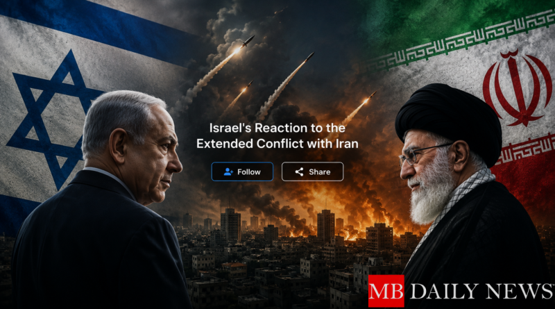 Israel's Reaction to the Extended Conflict with Iran