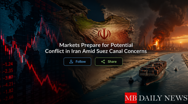 Markets Prepare for Potential Conflict in Iran Amid Suez Canal Concerns