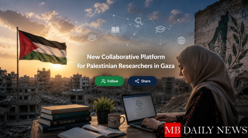 New Collaborative Platform for Palestinian Researchers in Gaza