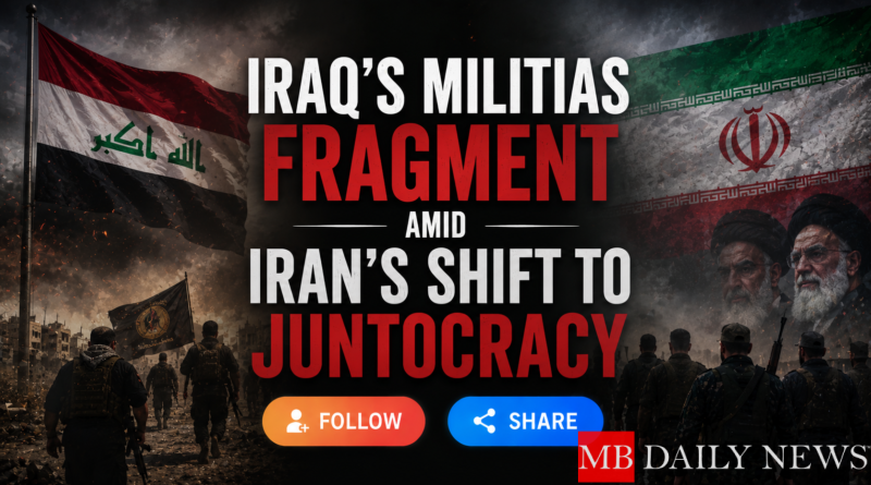 Iraq's Militias Fragment Amid Iran's Shift to Juntocracy