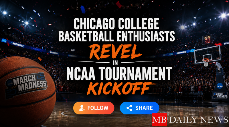 Chicago College Basketball Enthusiasts Revel in NCAA Tournament Kickoff