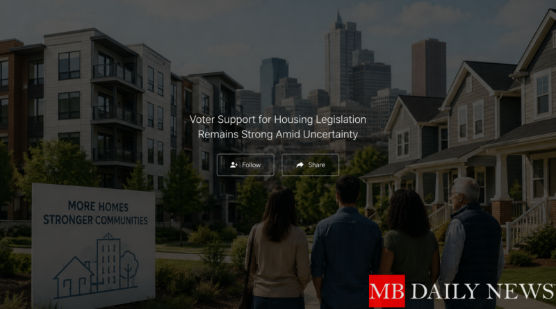 Voter Support for Housing Legislation Remains Strong Amid Uncertainty