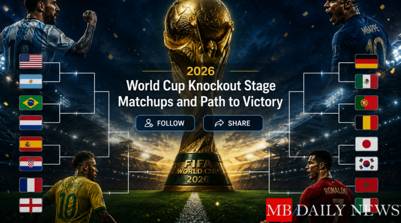 2026 World Cup Knockout Stage Matchups and Path to Victory