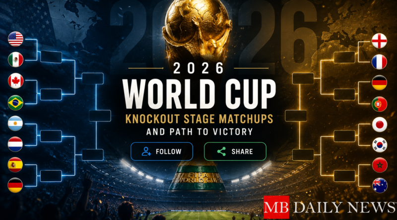2026 World Cup Knockout Stage Matchups and Path to Victory