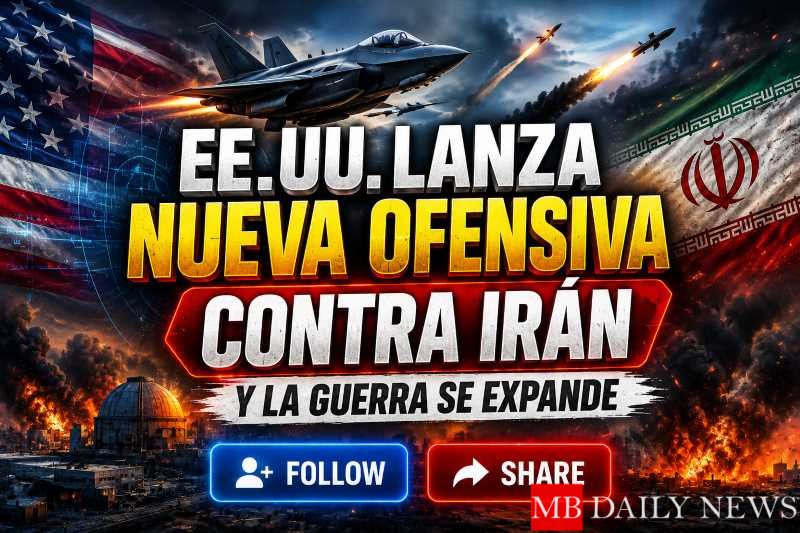 EE.UU. Lanza Nueva Ofensiva contra Irán y la Guerra se Expande