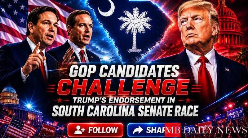 GOP Candidates Challenge Trump’s Endorsement in South Carolina Senate Race