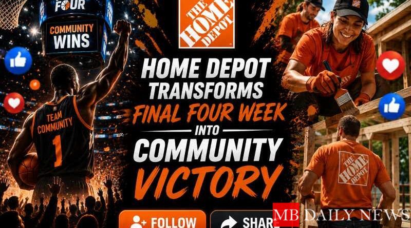 Home Depot Transforms Final Four Week into Community Victory
