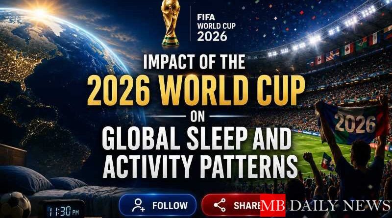Impact of the 2026 World Cup on Global Sleep and Activity Patterns