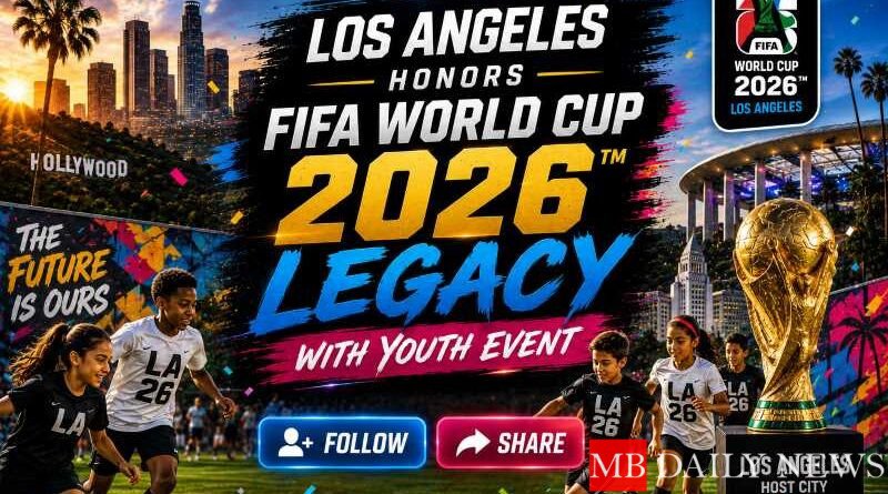Los Angeles Honors FIFA World Cup 2026™ Legacy with Youth Event
