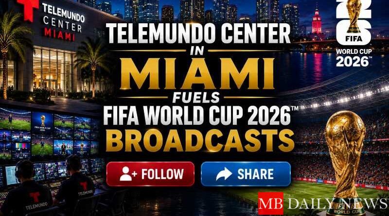 Telemundo Center in Miami Fuels FIFA World Cup 2026™ Broadcasts