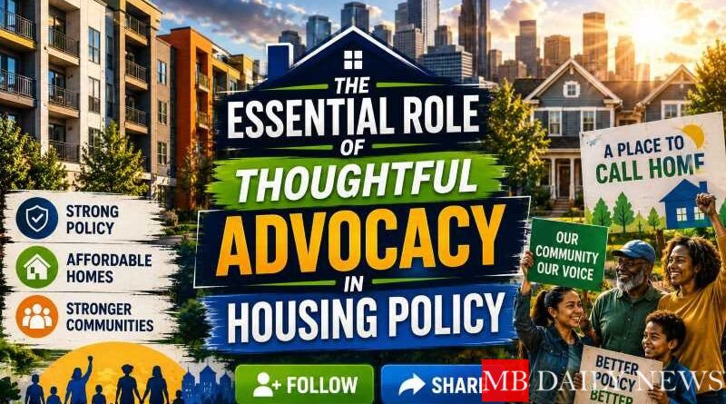 The Essential Role of Thoughtful Advocacy in Housing Policy