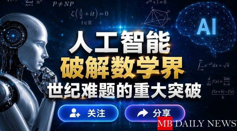人工智能破解数学界世纪难题的重大突破