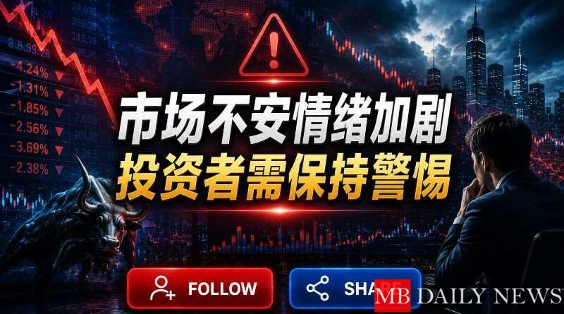 市场不安情绪加剧，投资者需保持警惕