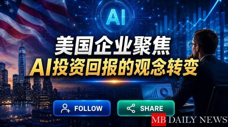 美国企业聚焦AI投资回报的观念转变