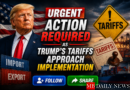 Urgent Action Required as Trump's Tariffs Approach Implementation