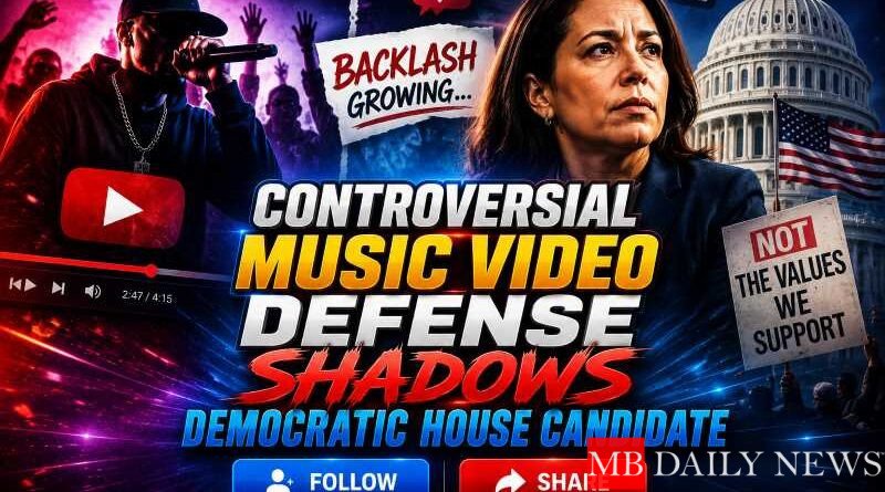Controversial Music Video Defense Shadows Democratic House Candidate