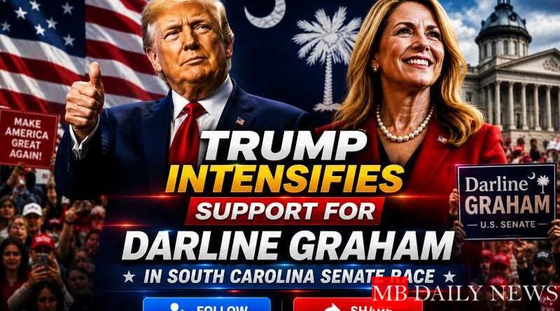 Trump Intensifies Support for Darline Graham in South Carolina Senate Race