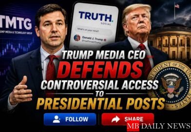 Trump Media CEO Defends Controversial Access to Presidential Posts
