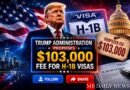 Trump administration proposes $103,000 fee for H-1B visas