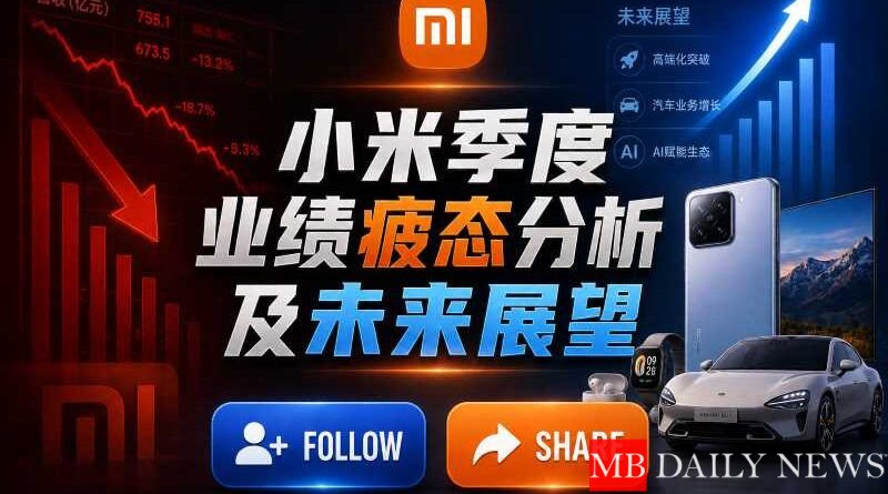 小米季度业绩疲态分析及未来展望